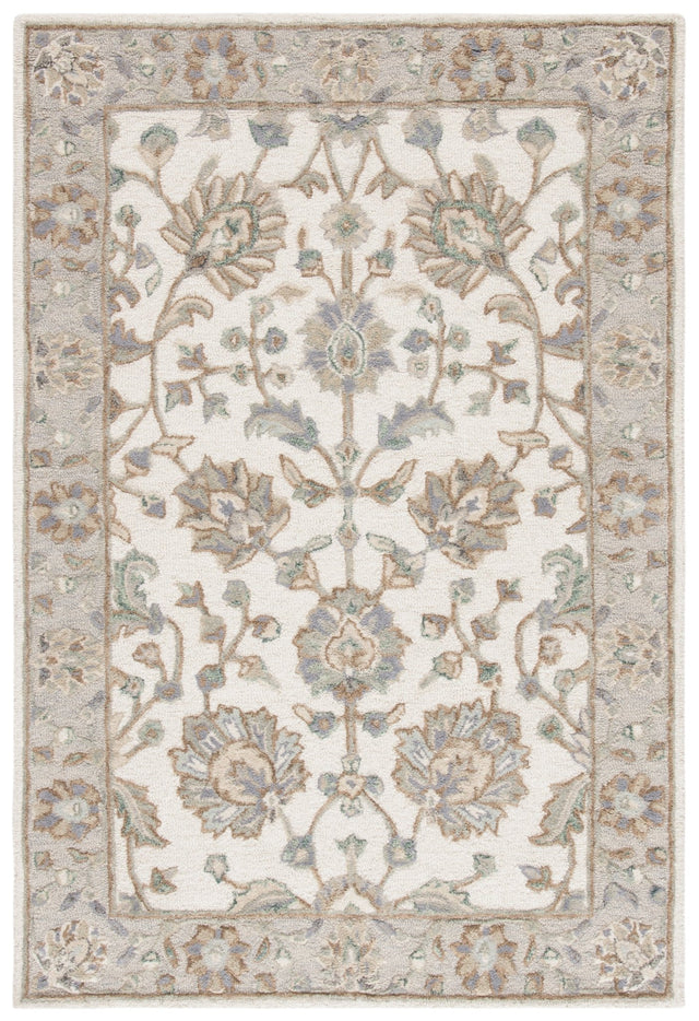 Safavieh Glamour Glm628A Ivory/Grey Rugs - Safavieh - glm628a - 6r
