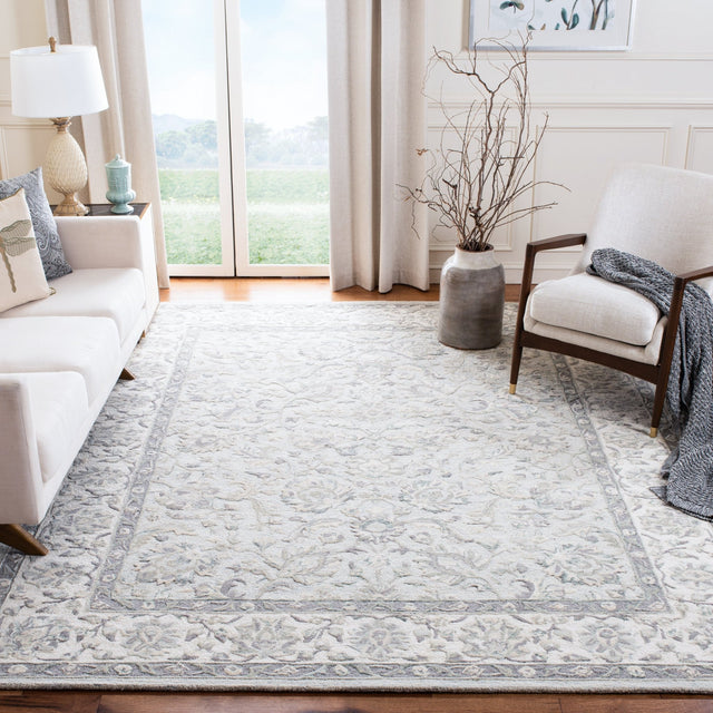 Safavieh Glamour Glm628M Light Blue/Ivory Rugs - Safavieh - glm628m - 2