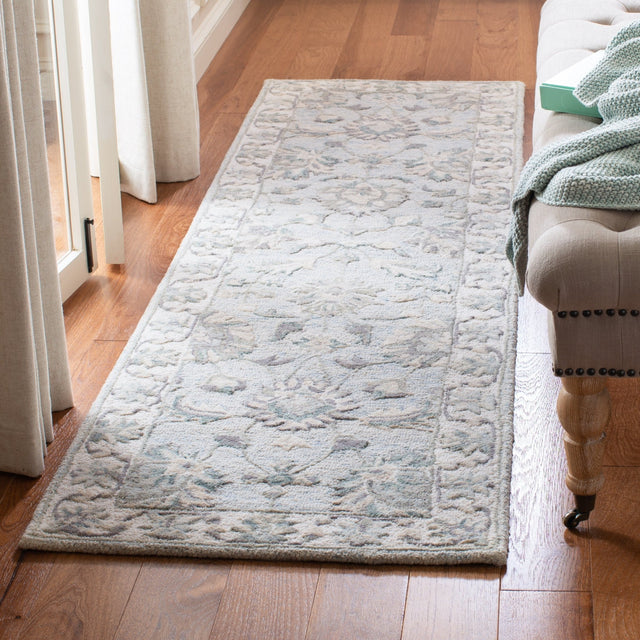 Safavieh Glamour Glm628M Light Blue/Ivory Rugs - Safavieh - glm628m - 6r