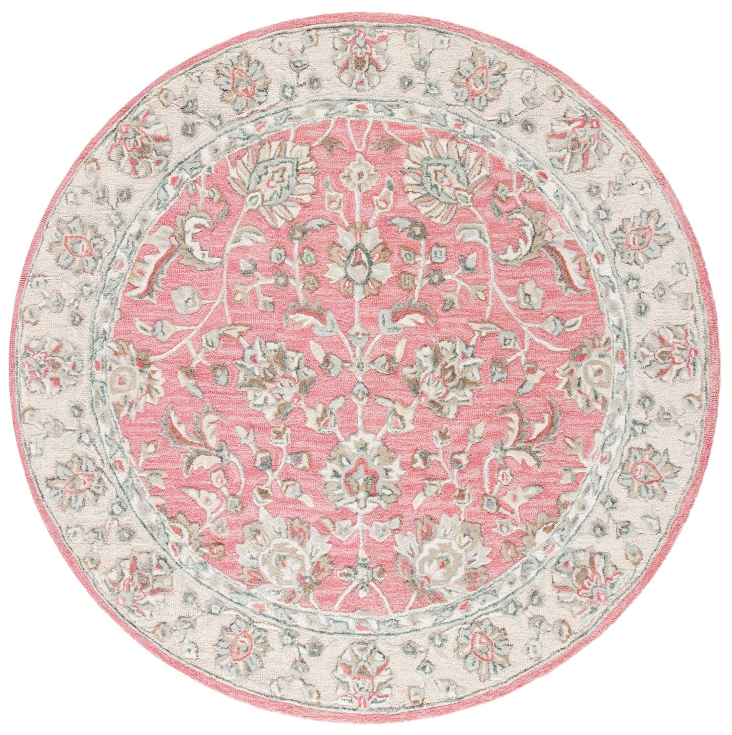 Safavieh Glamour Glm628U Pink/Beige Rugs - Safavieh - glm628u - 6r