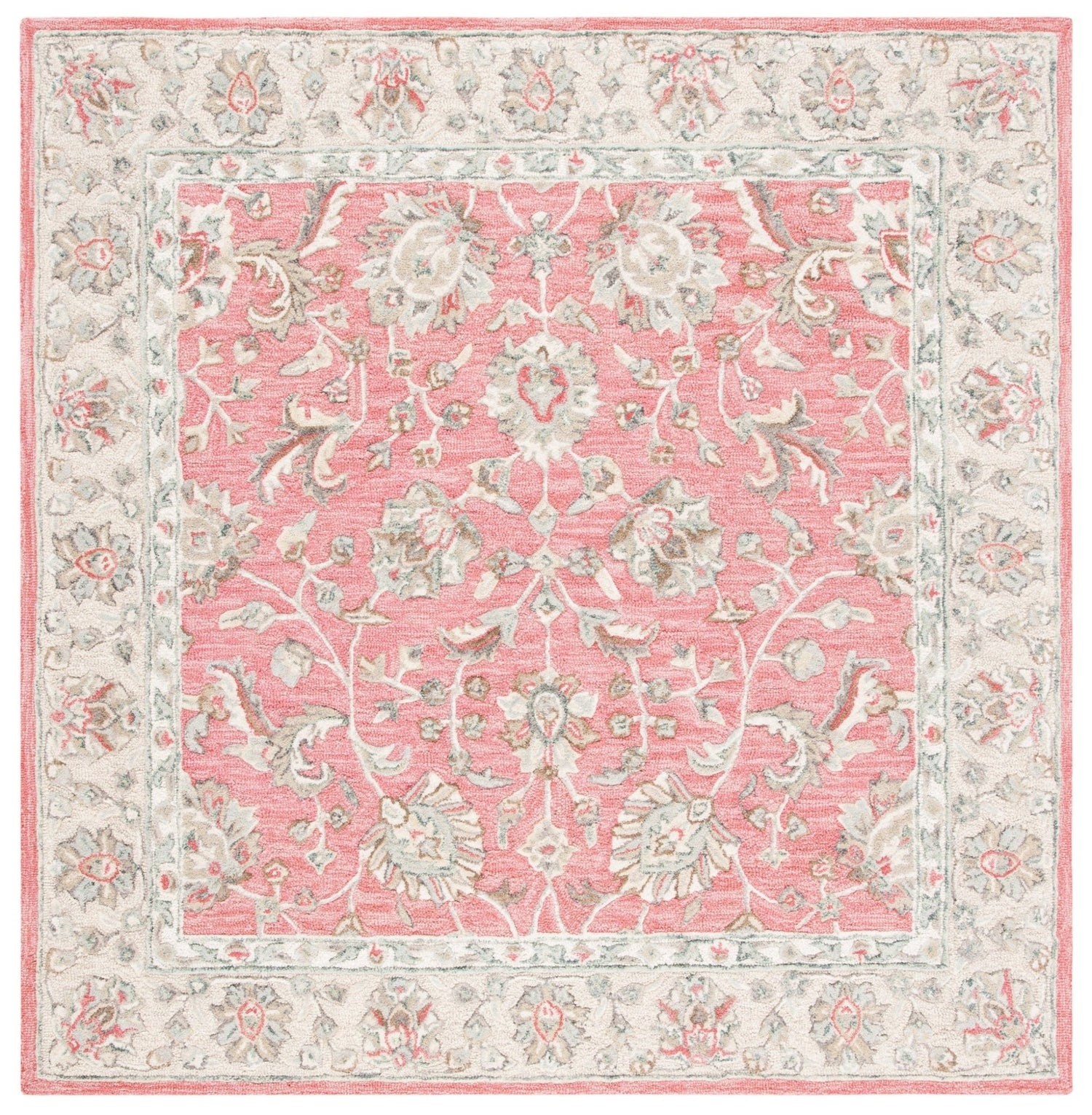 Safavieh Glamour Glm628U Pink/Beige Rugs - Safavieh - glm628u - 6sq