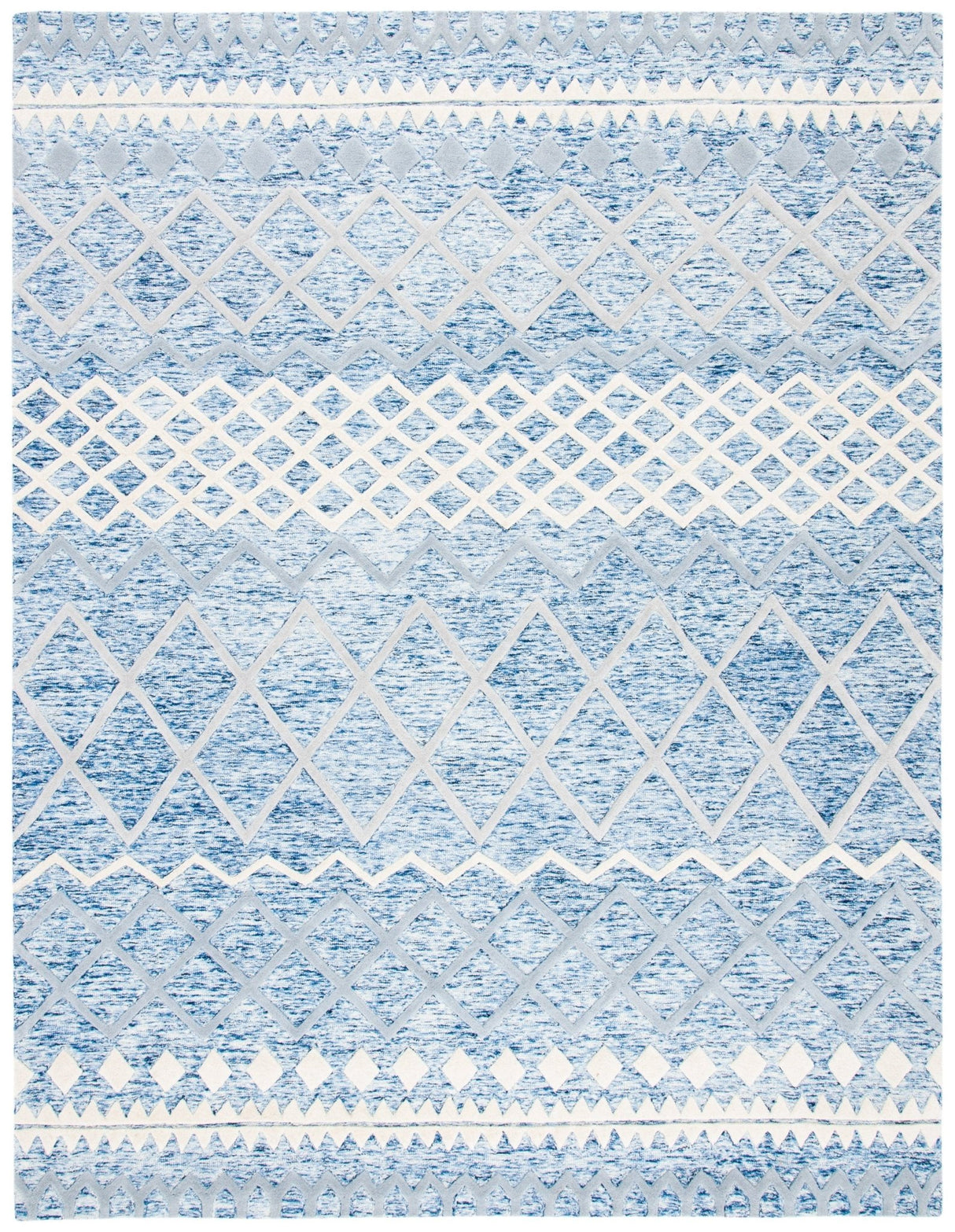 Safavieh Glamour Glm634M Blue/Ivory Rugs - Safavieh - glm634m - 6r