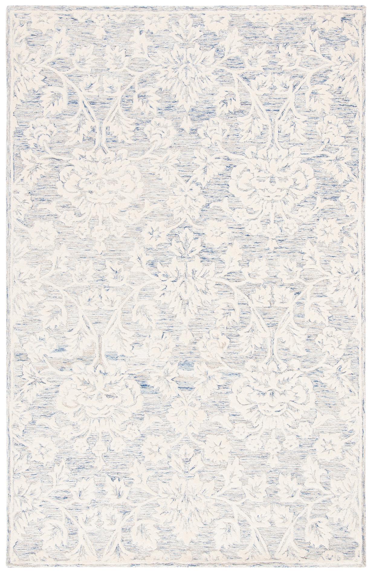 Safavieh Glamour Glm651M Blue/Ivory Rugs - Safavieh - glm651m - 4