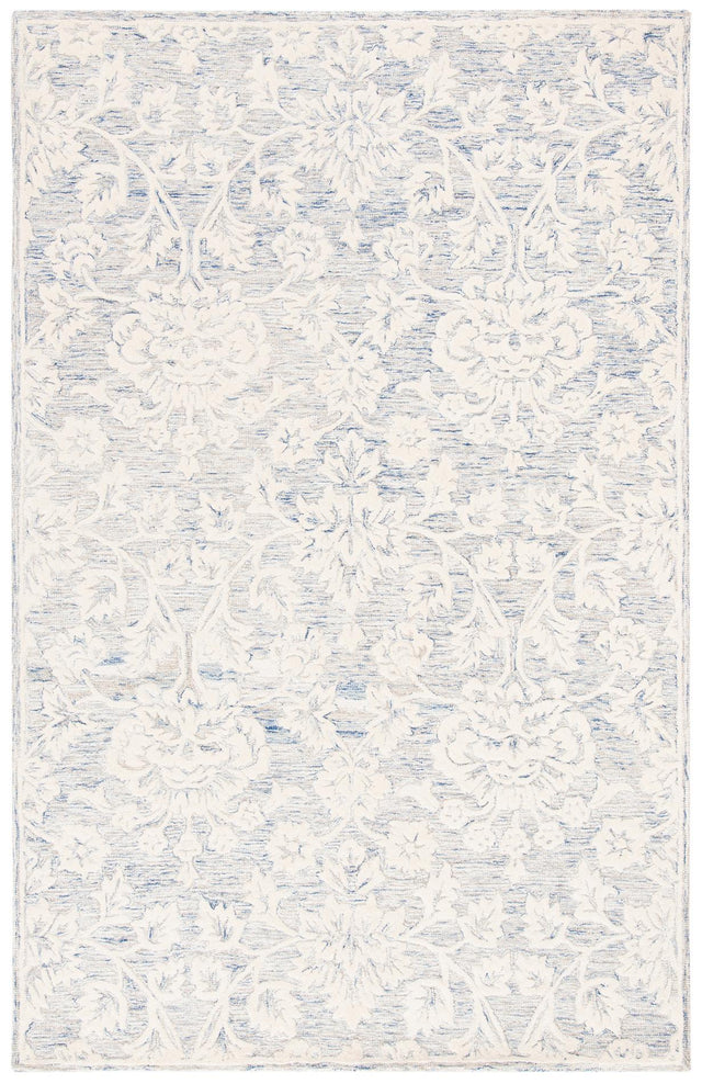 Safavieh Glamour Glm651M Blue/Ivory Rugs - Safavieh - glm651m - 4