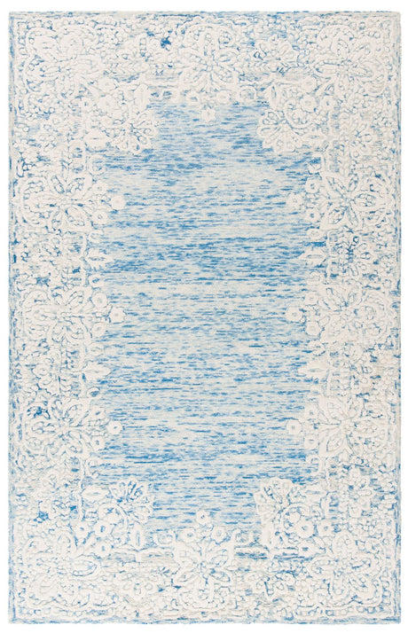 Safavieh Glamour Glm658M Blue/Ivory Rugs - Safavieh - glm658m - 4