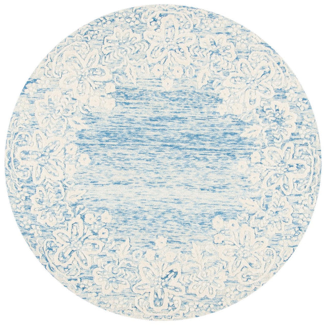 Safavieh Glamour Glm658M Blue/Ivory Rugs - Safavieh - glm658m - 6r