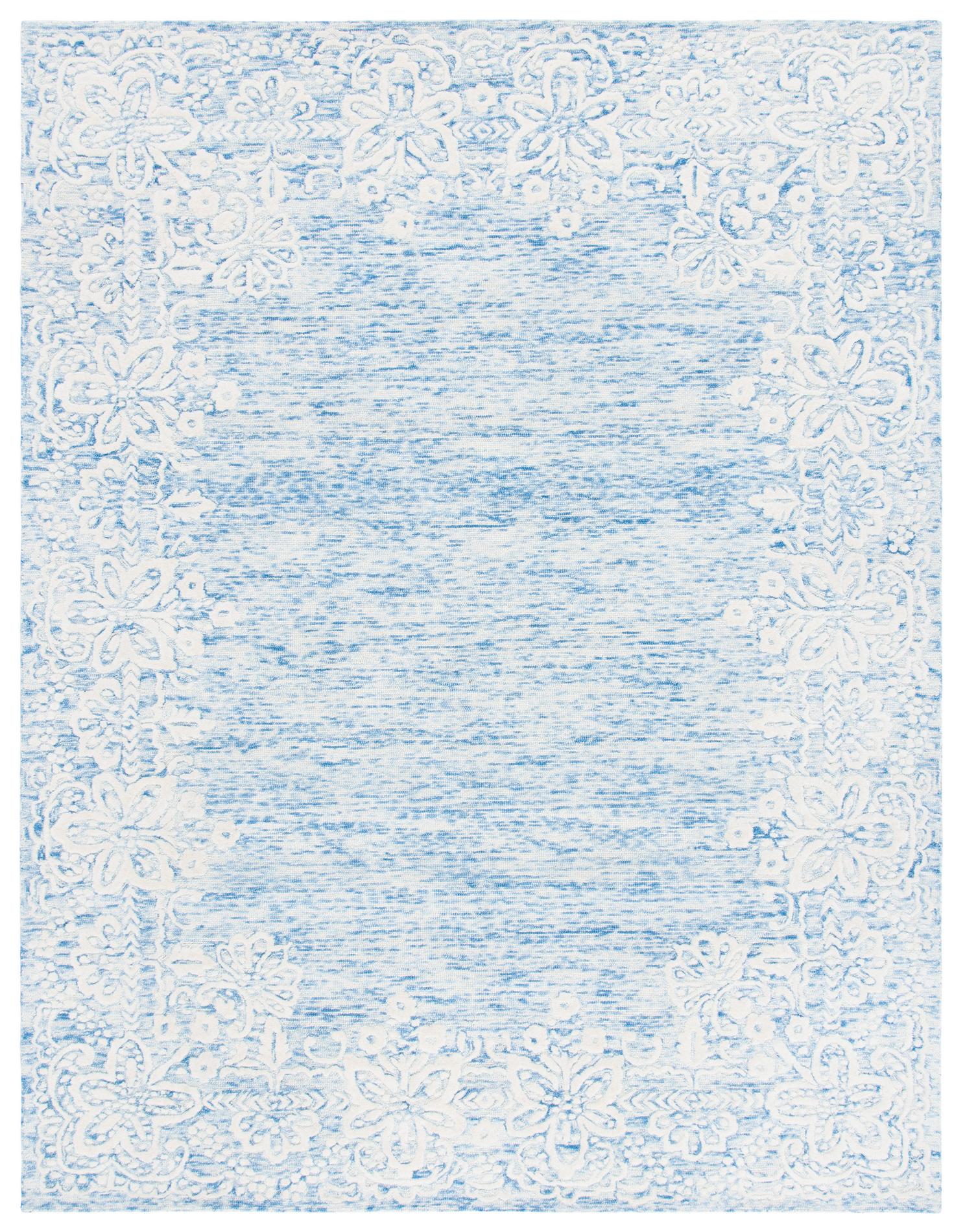 Safavieh Glamour Glm658M Blue/Ivory Rugs - Safavieh - glm658m - 6r