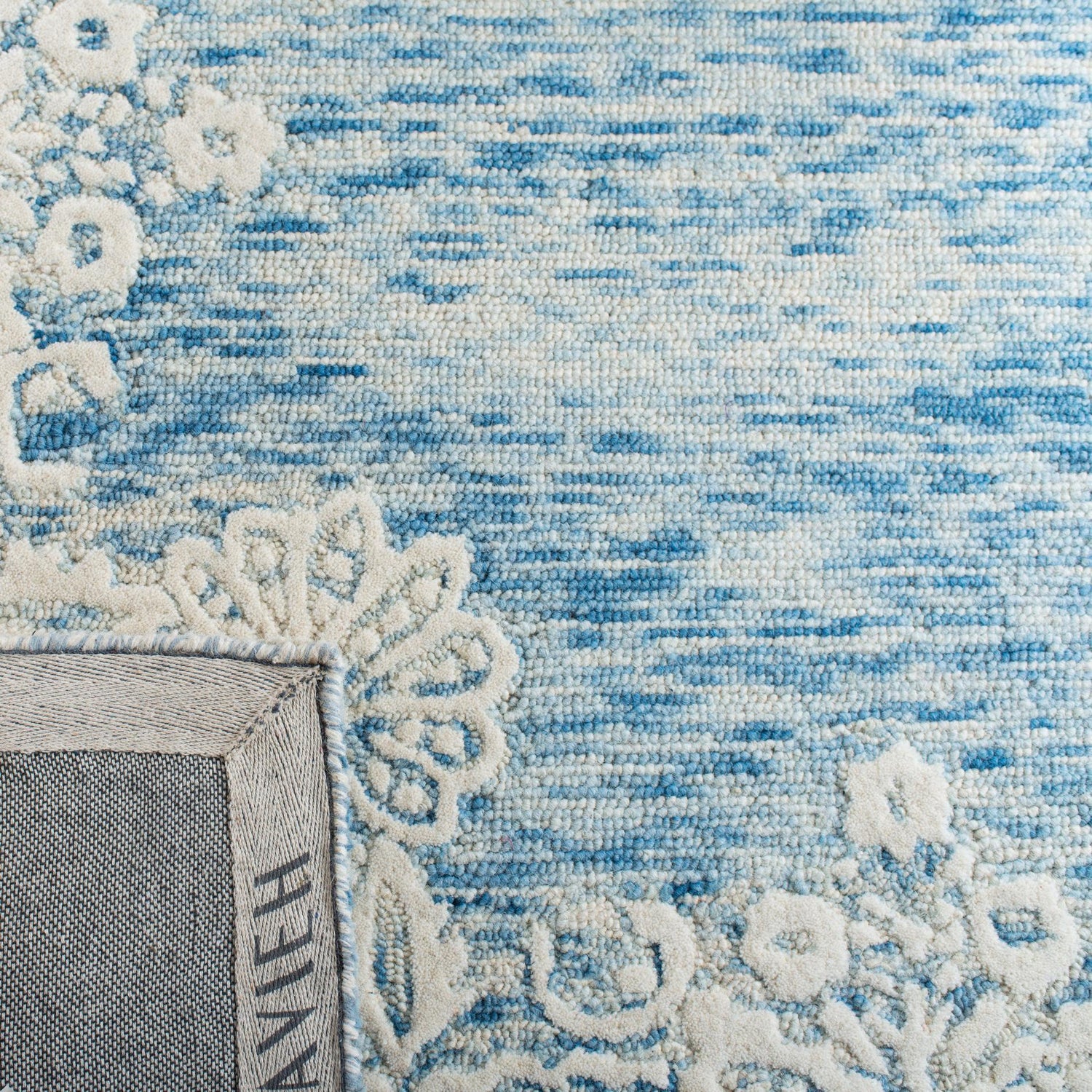 Safavieh Glamour Glm658M Blue/Ivory Rugs - Safavieh - glm658m - 6r