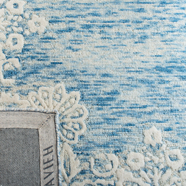 Safavieh Glamour Glm658M Blue/Ivory Rugs - Safavieh - glm658m - 6r