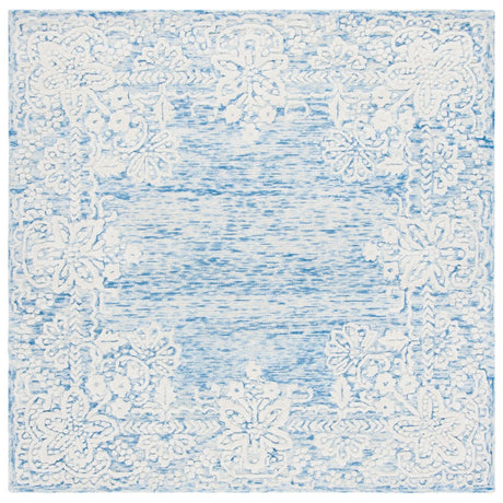 Safavieh Glamour Glm658M Blue/Ivory Rugs - Safavieh - glm658m - 6sq