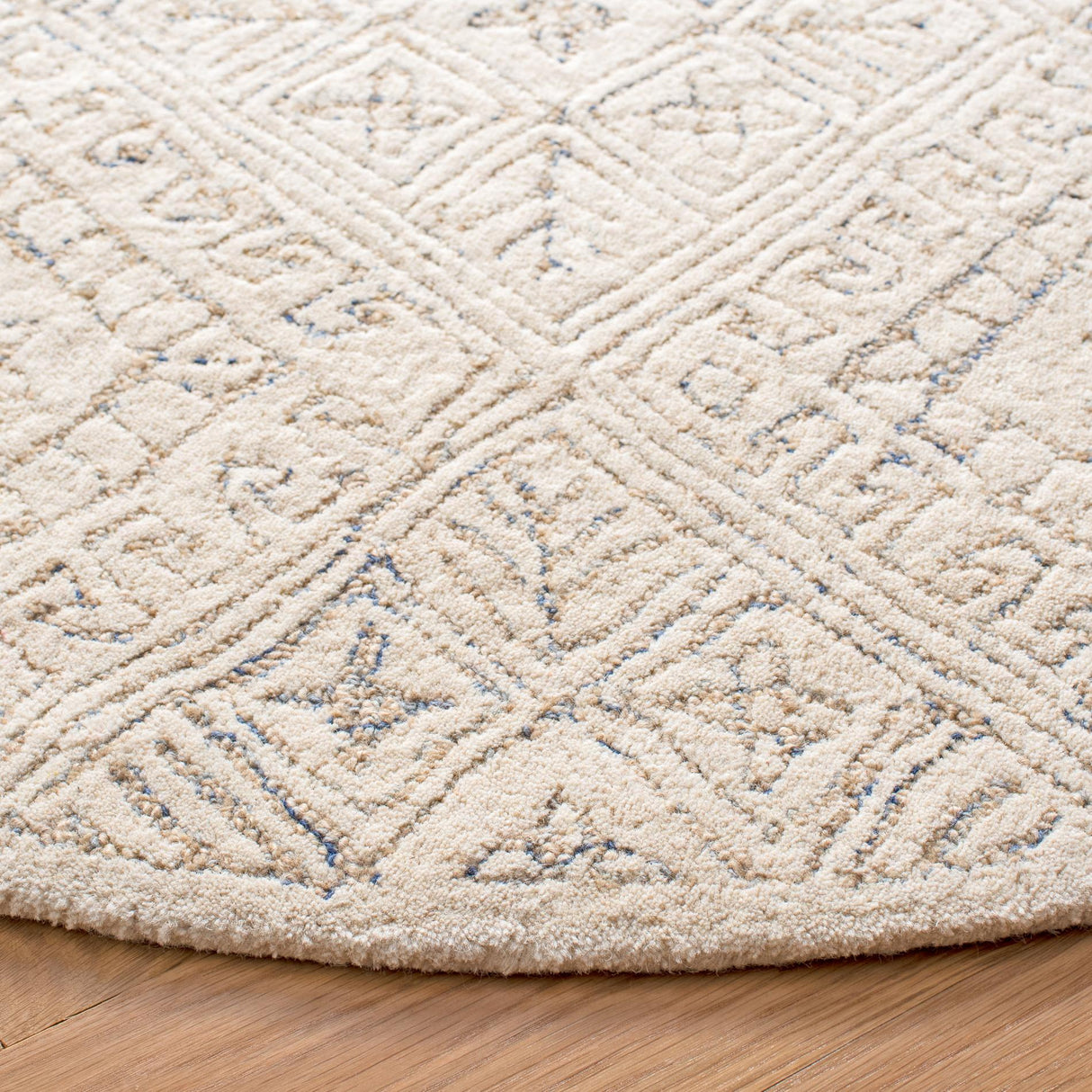 Safavieh Glamour Glm660A Ivory/Beige Rugs - Safavieh - glm660a - 6r