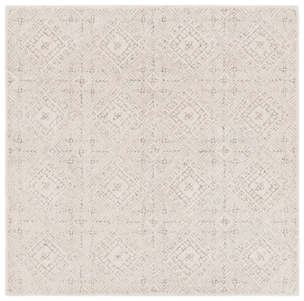 Safavieh Glamour Glm660A Ivory/Beige Rugs - Safavieh - glm660a - 6sq