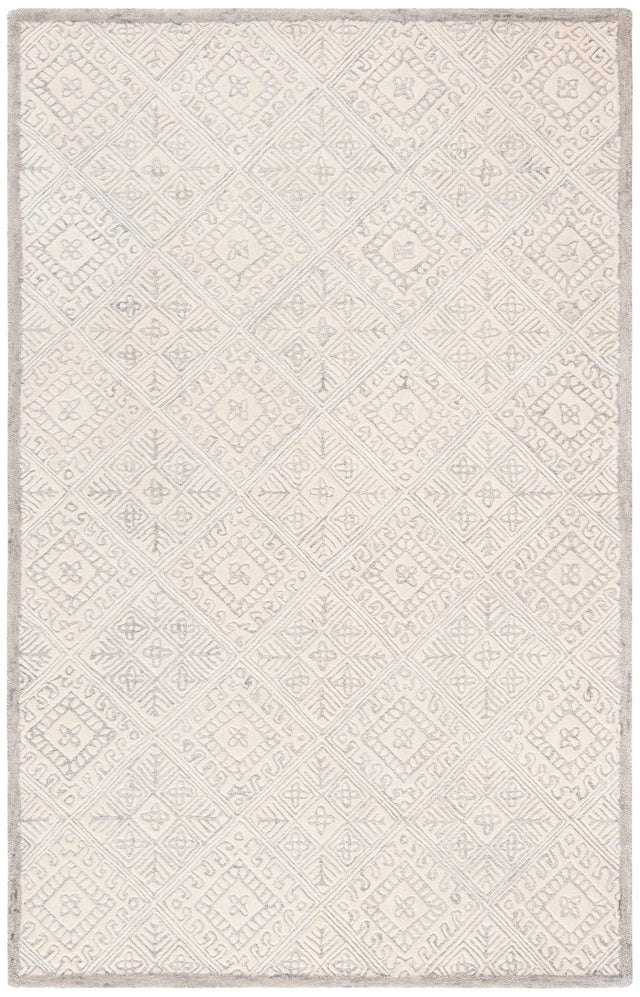 Safavieh Glamour Glm660F Grey/Ivory Rugs - Safavieh - glm660f - 4