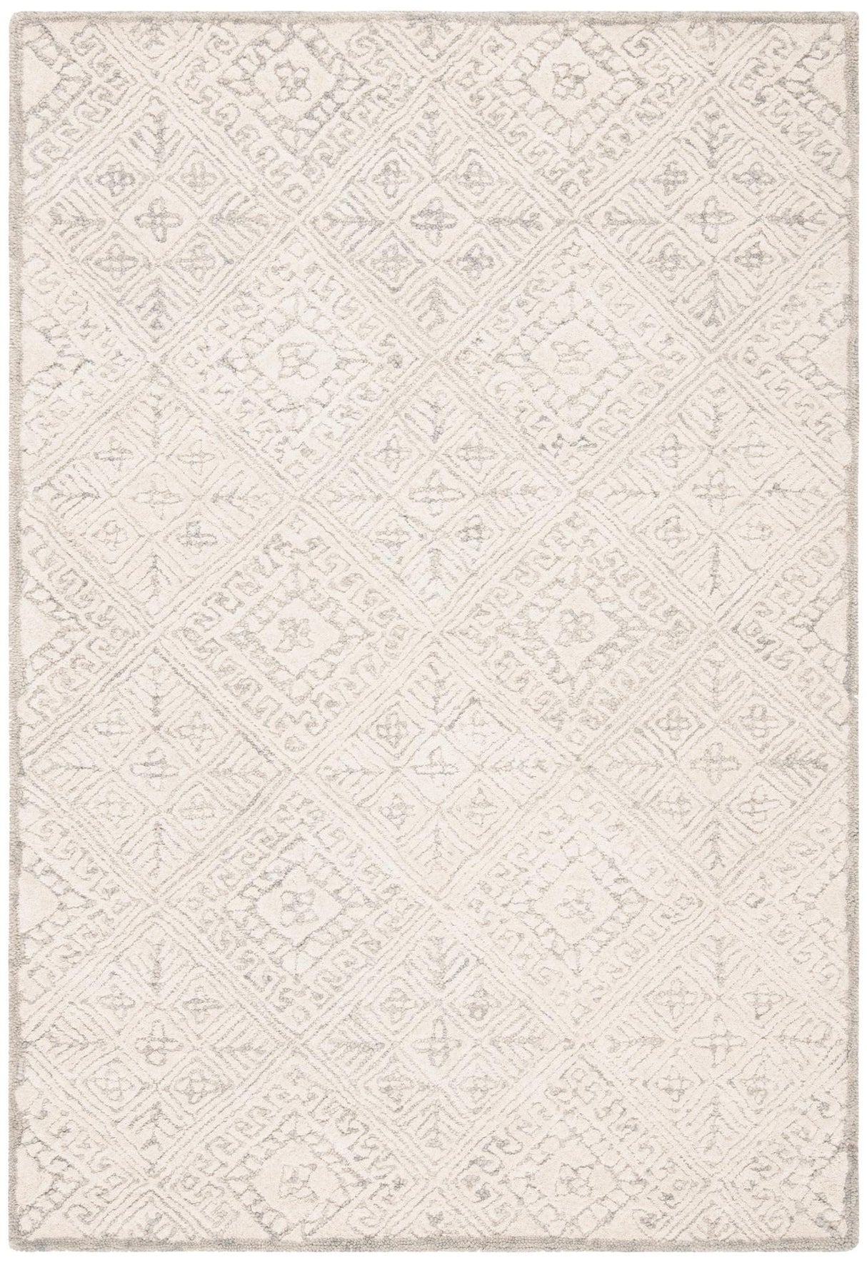 Safavieh Glamour Glm660F Grey/Ivory Rugs - Safavieh - glm660f - 6r