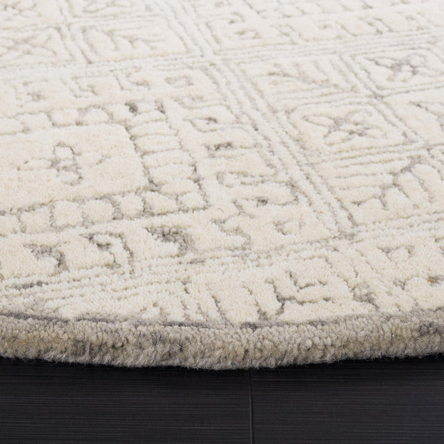 Safavieh Glamour Glm660F Grey/Ivory Rugs - Safavieh - glm660f - 6r