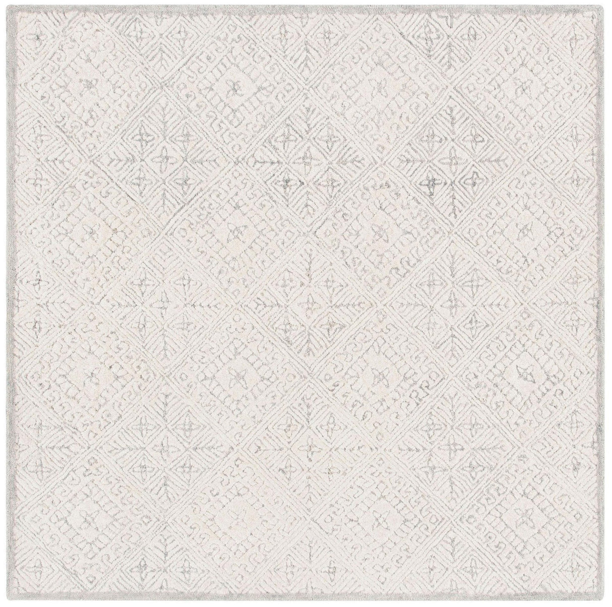 Safavieh Glamour Glm660F Grey/Ivory Rugs - Safavieh - glm660f - 6sq