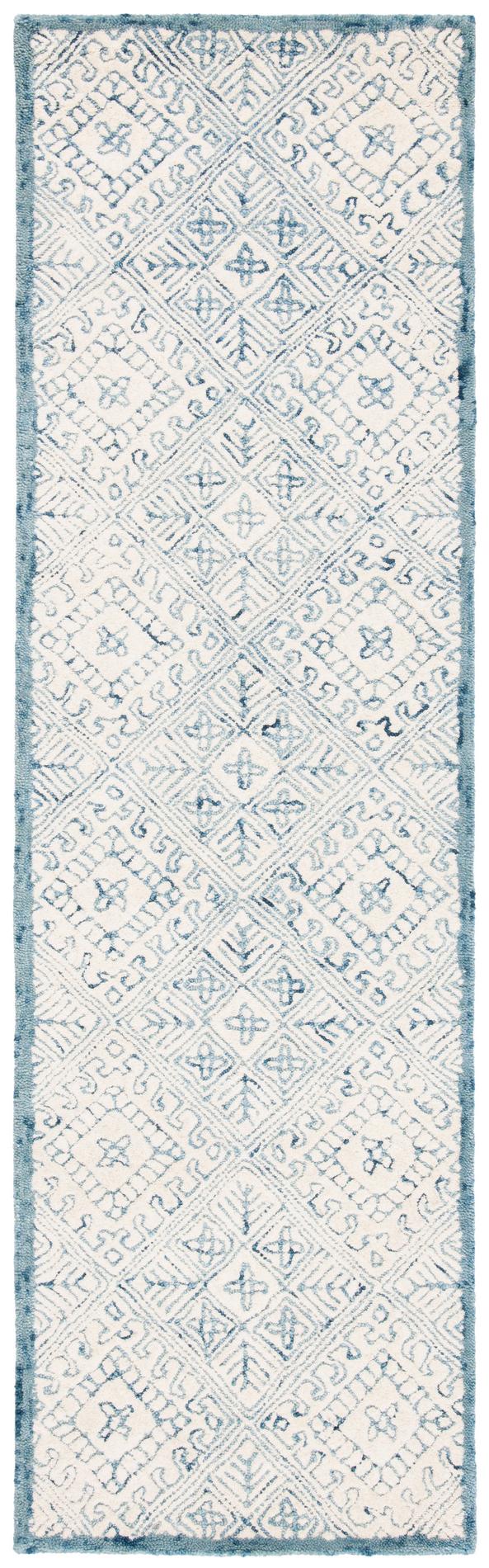 Safavieh Glamour Glm660M Blue/Ivory Rugs - Safavieh - glm660m - 28