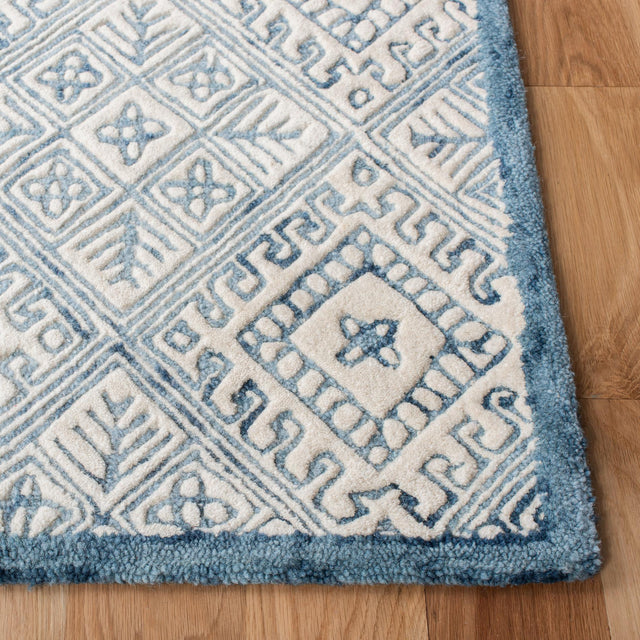 Safavieh Glamour Glm660M Blue/Ivory Rugs - Safavieh - glm660m - 6r