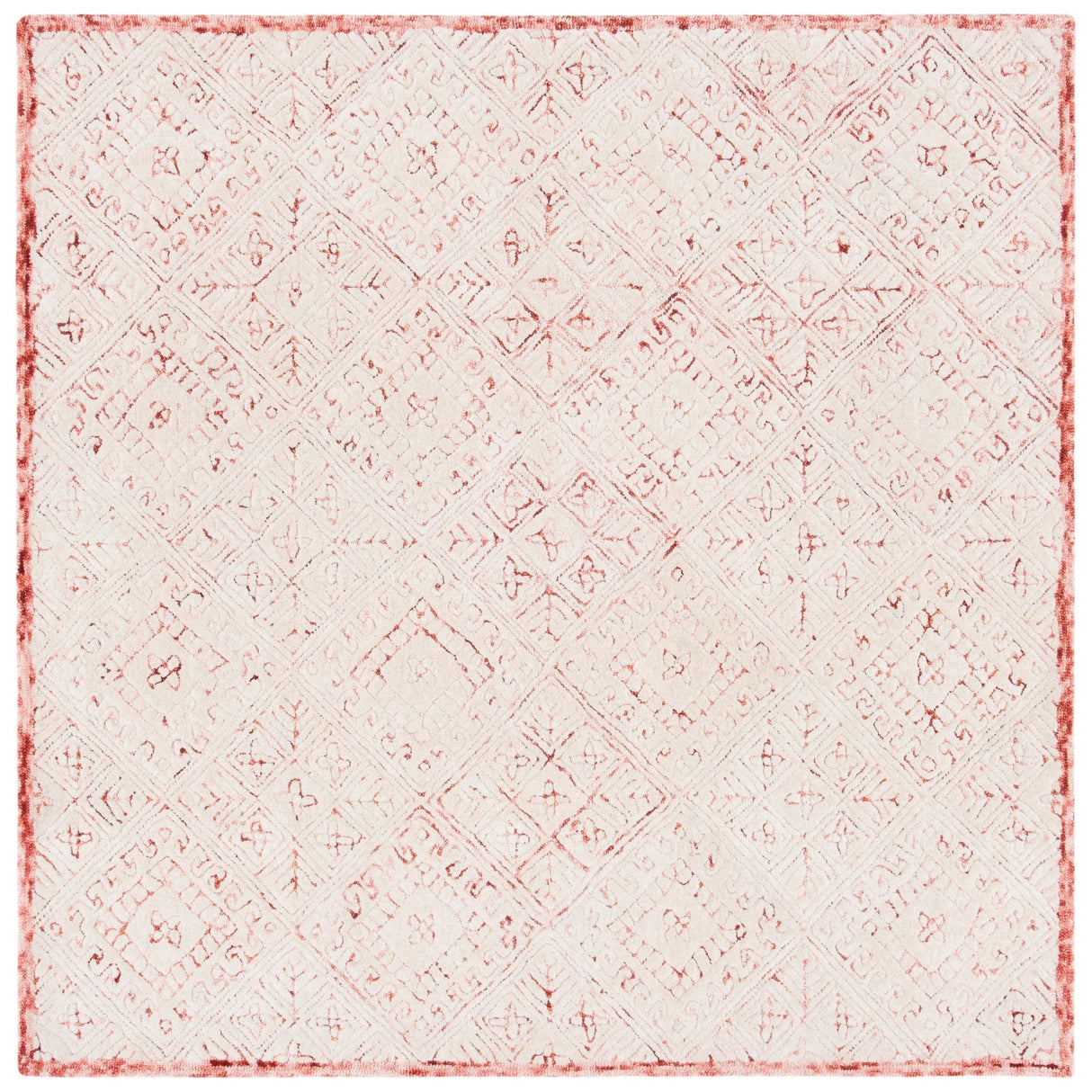 Safavieh Glamour Glm660U Pink/Ivory Rugs - Safavieh - glm660u - 6sq