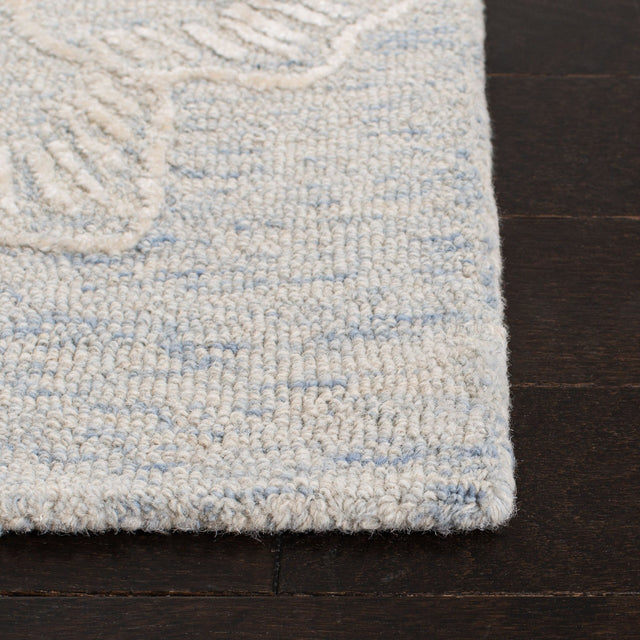 Safavieh Glamour Glm661M Light Blue/Ivory Rugs - Safavieh - glm661m - 4