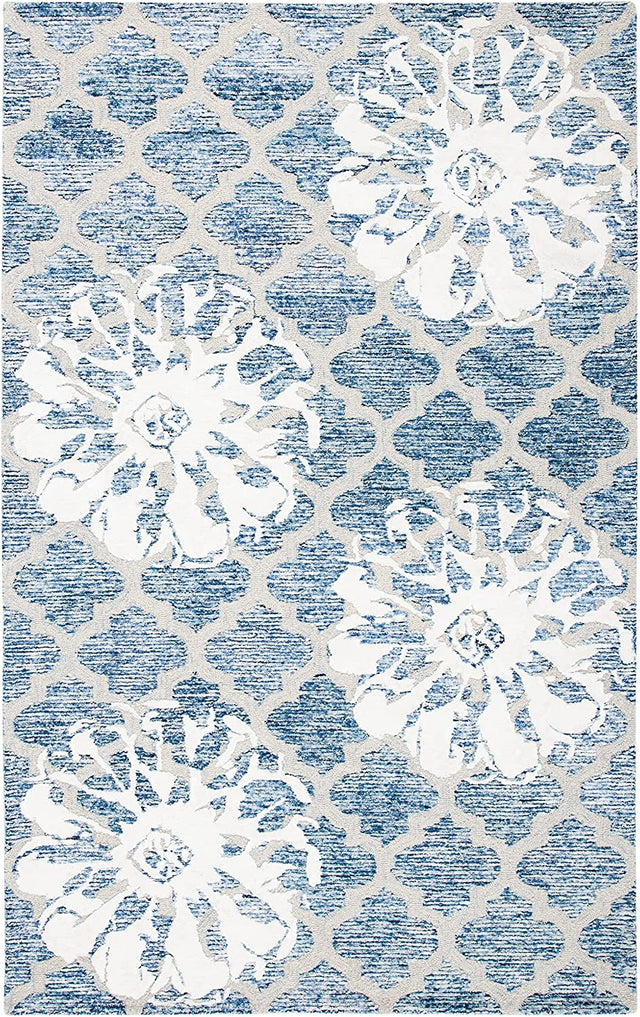 Safavieh Glamour Glm662N Navy/Ivory Rugs - Safavieh - glm662n - 4
