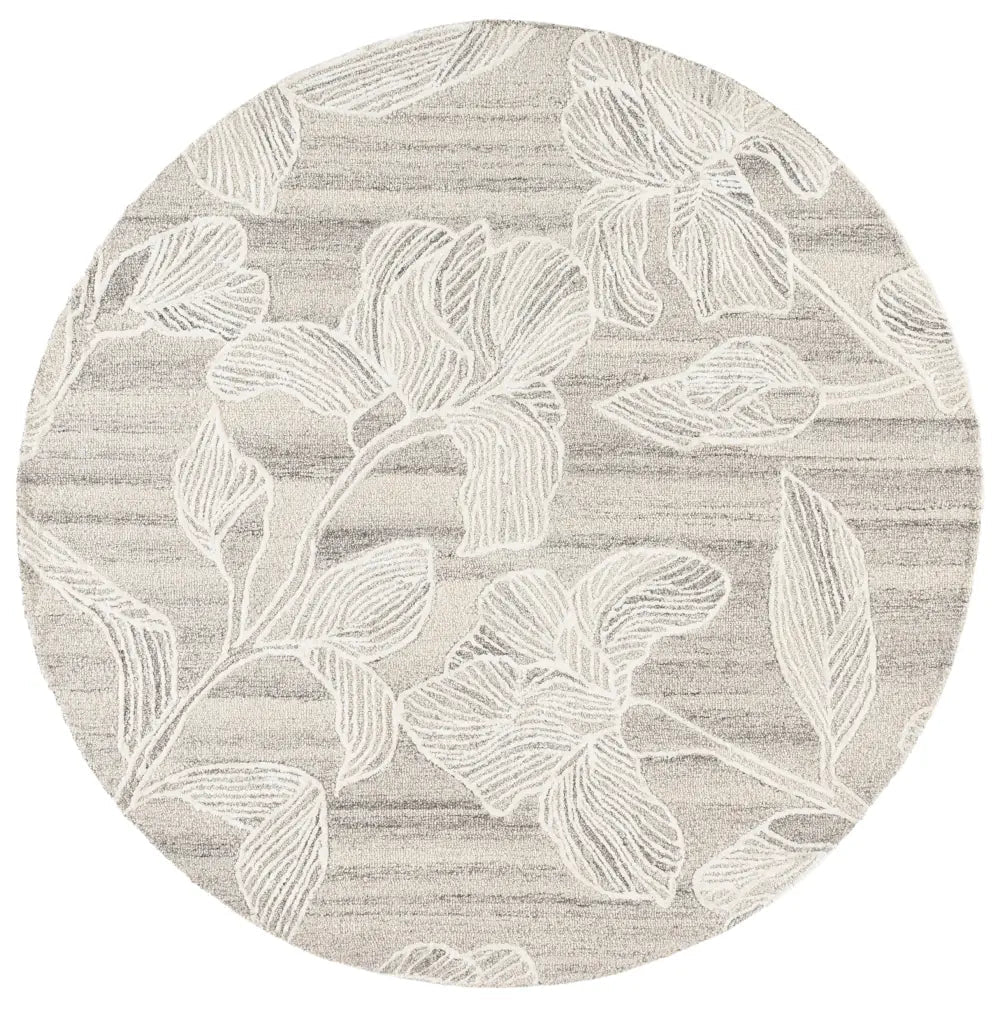 Safavieh Glamour 6'-0" x 6'-0" Rug in Grey / Ivory