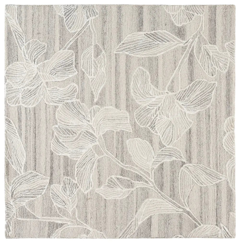 Safavieh Glamour 6'-0" x 6'-0" Rug in Grey / Ivory
