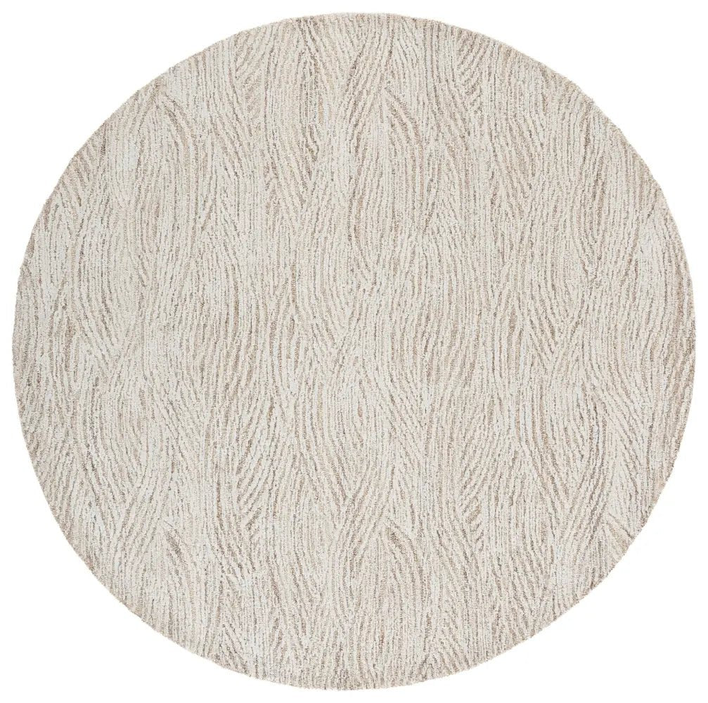 Safavieh Glamour 6'-0" x 6'-0" Rug in Beige / Ivory