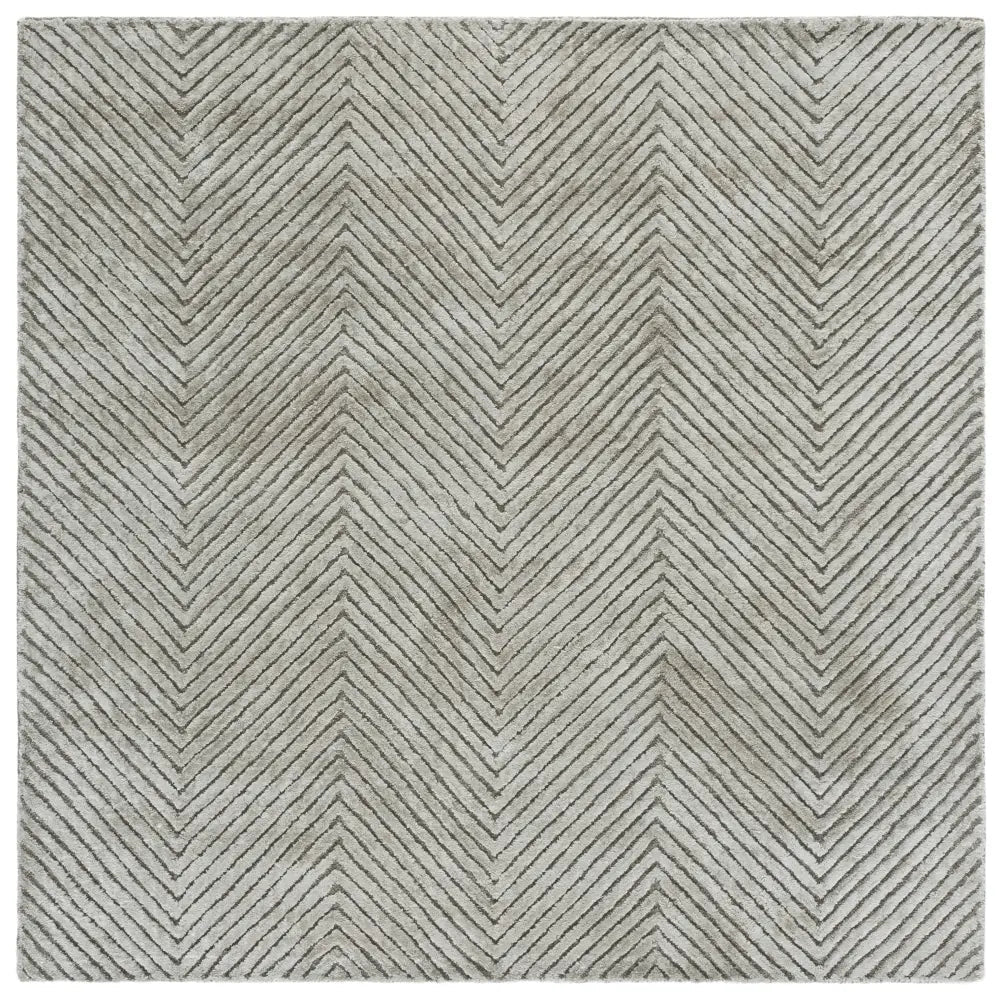 Safavieh Glamour 6'-0" x 6'-0" Rug in Silver
