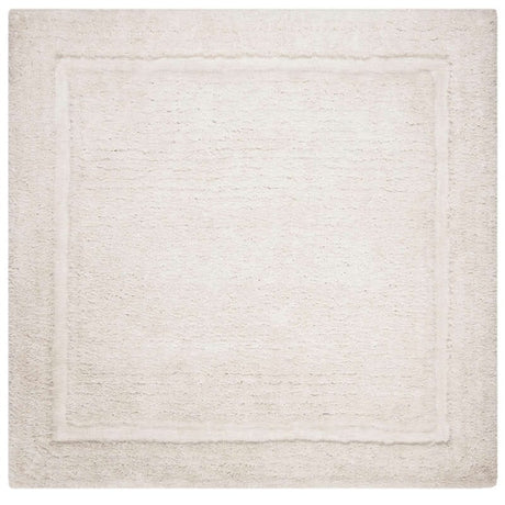 Safavieh Glamour Shag Gls101A Ivory Rugs - Safavieh - gls101a - 6sq
