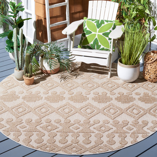 Safavieh Global Glb214B Beige/Brown Rug - Safavieh - glb214b - 7r