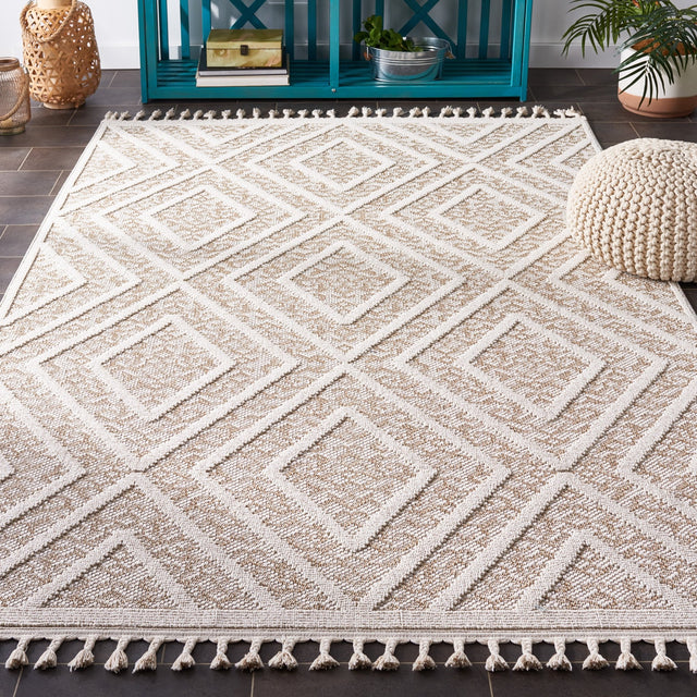 Safavieh Global Glb218B Light Beige/Brown Rug - Safavieh - glb218b - 4