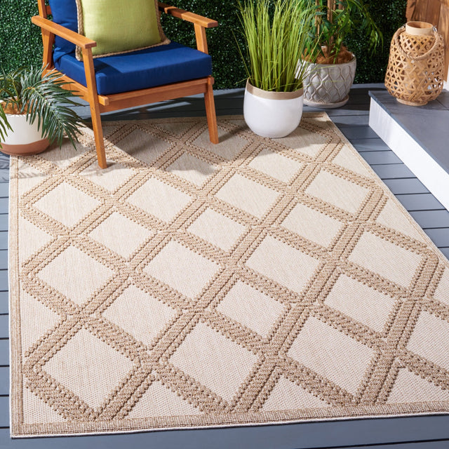 Safavieh Global Glb226B Beige/Brown Rug - Safavieh - glb226b - 4