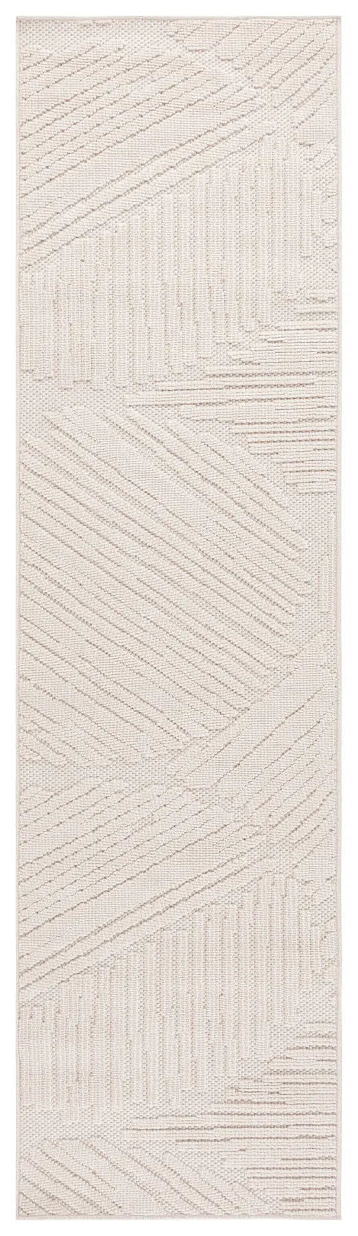 Safavieh Global 2'-2" x 8'-0" Rug in Light Beige / Ivory