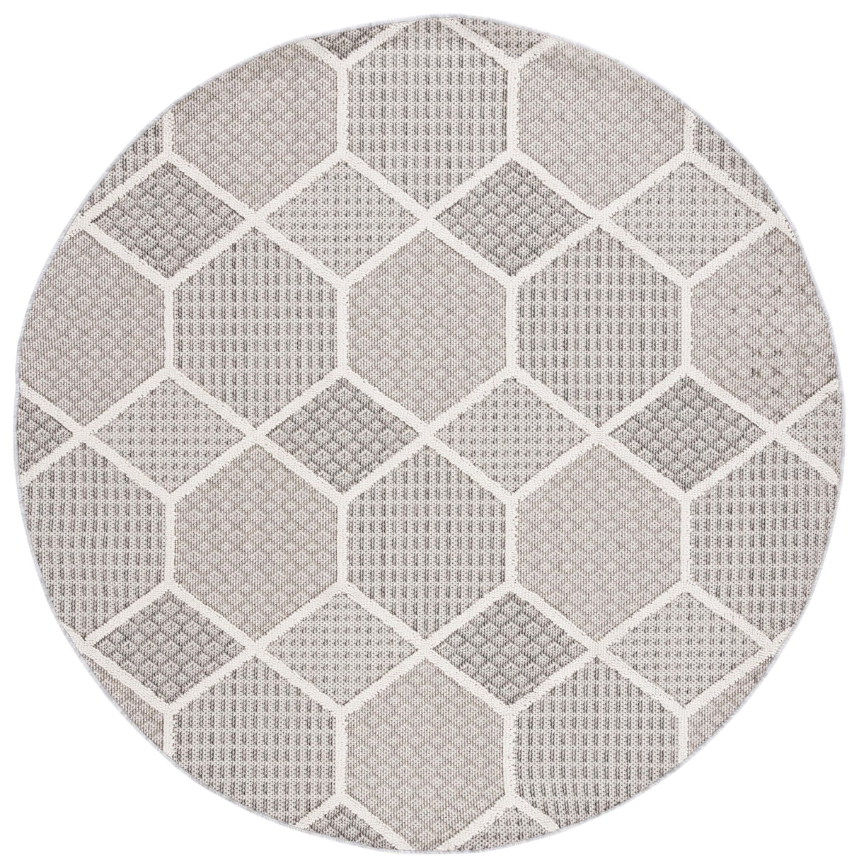 Safavieh Global Glb414F Grey/Ivory Rug - Safavieh - glb414f - 7r