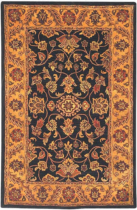 Safavieh Golden Jaipur gj250d Black / Gold Rugs - Safavieh - gj250d - 6r