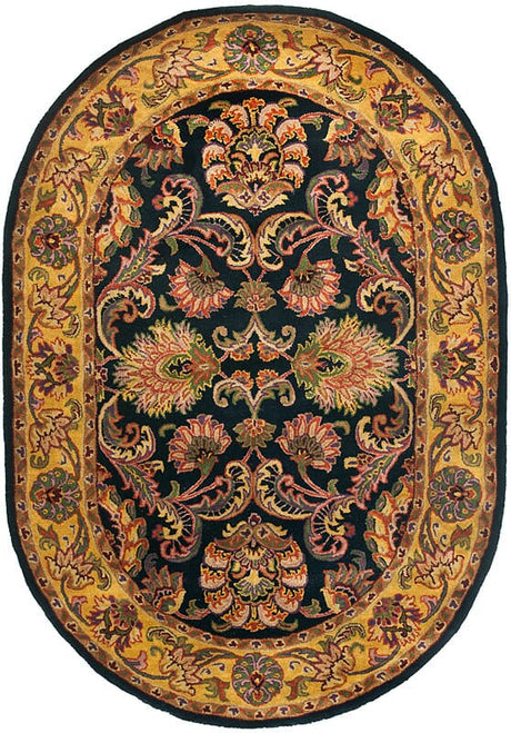 Safavieh Golden Jaipur Gj275A Navy / Gold Rugs - Safavieh - gj275a - 24ov