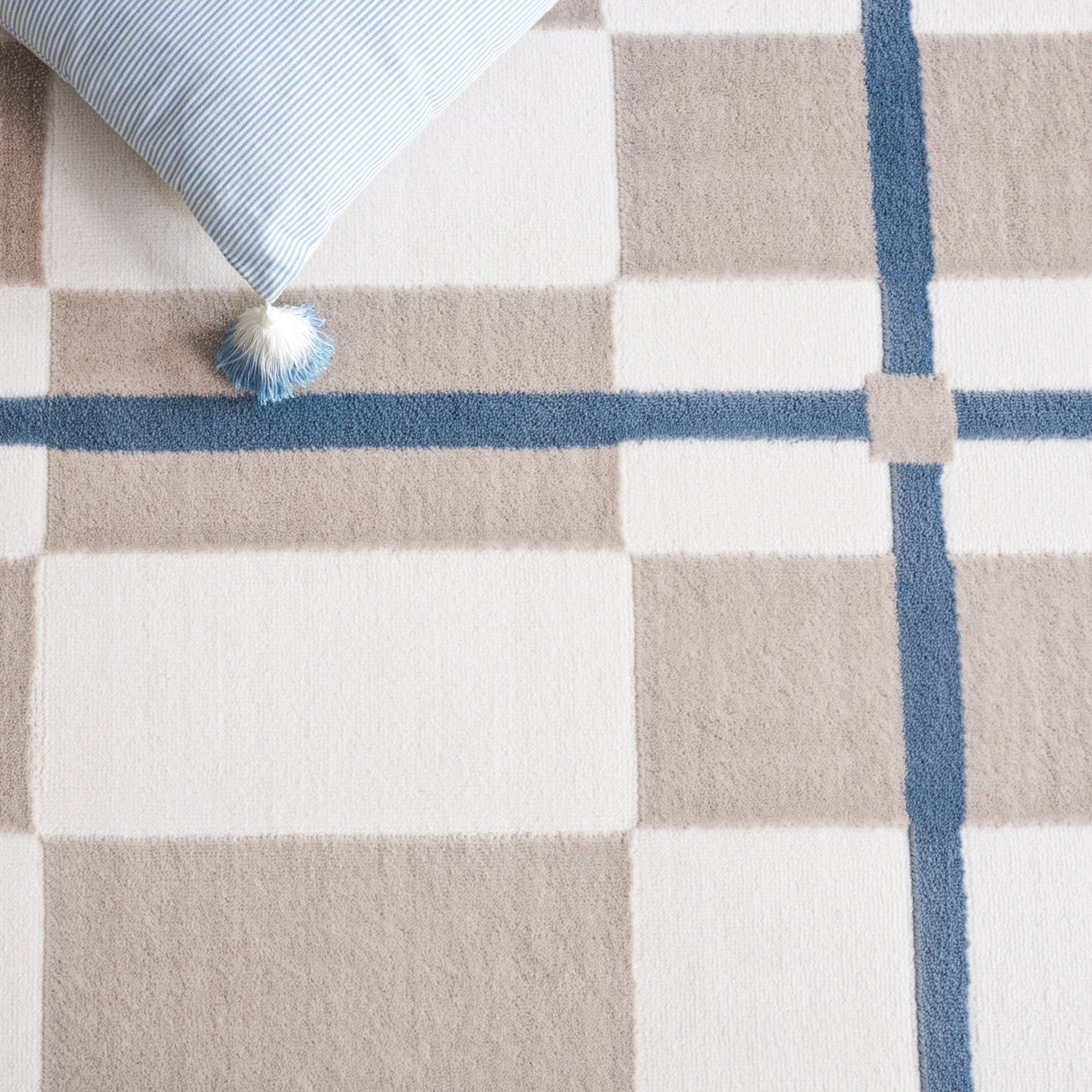 Safavieh Groove Grv114A Ivory/Blue Rug - Safavieh - grv114a - 4