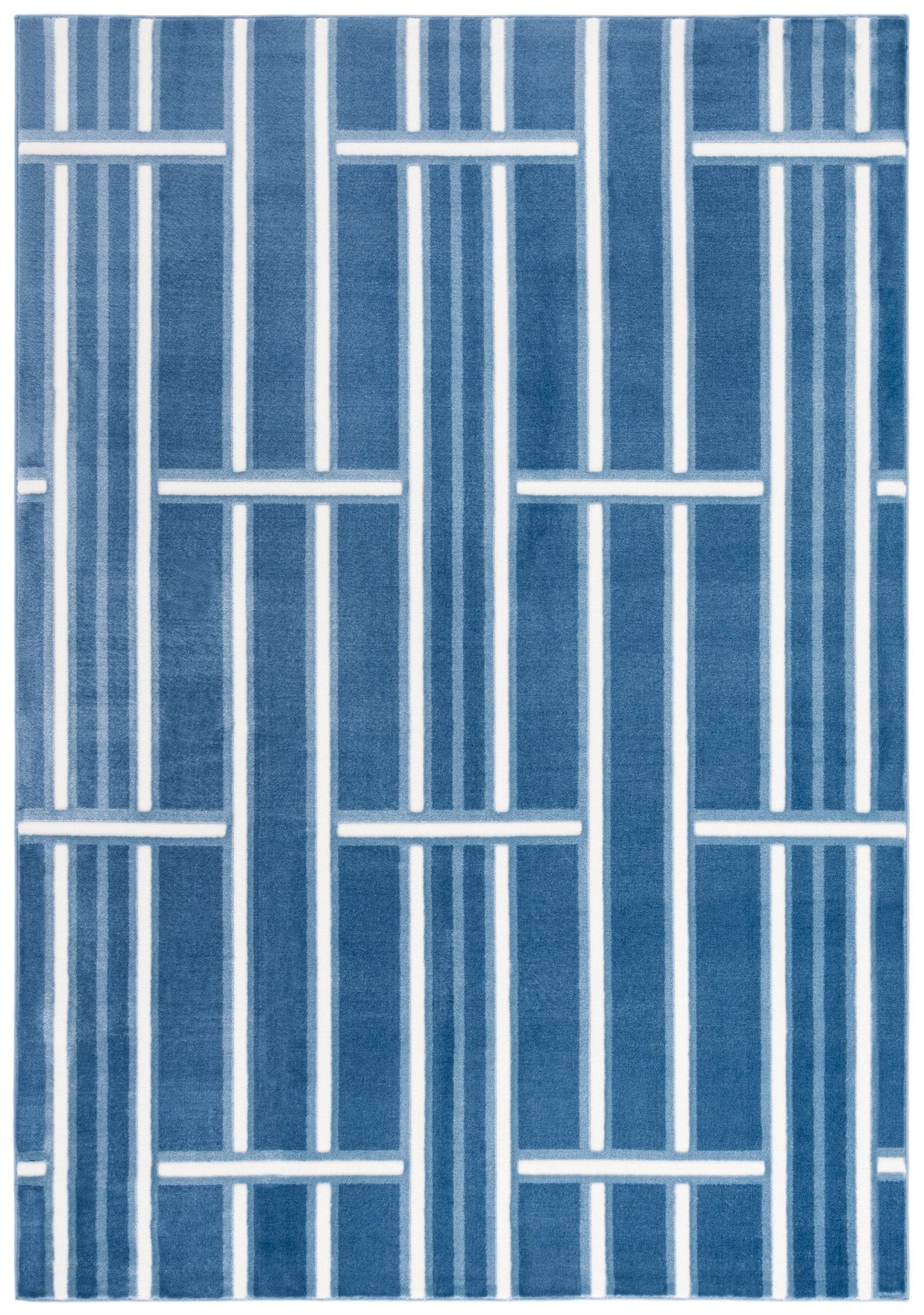 Safavieh Groove Grv118M Blue/Ivory Rug - Safavieh - grv118m - 4