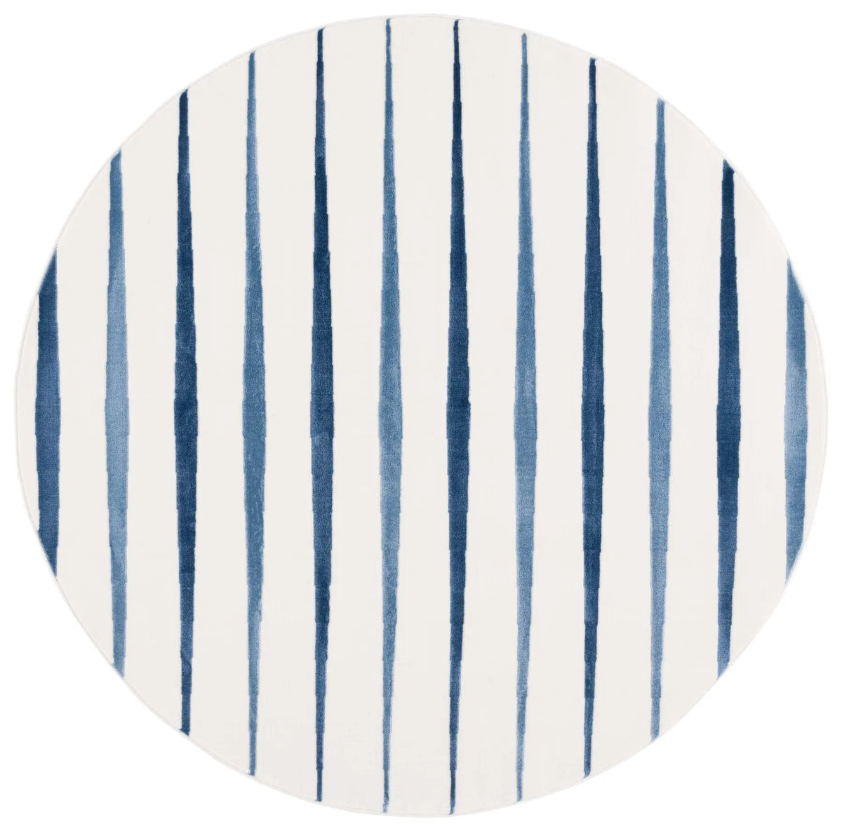 Safavieh Groove 6'-7" x 6'-7" Rug in Ivory / Blue