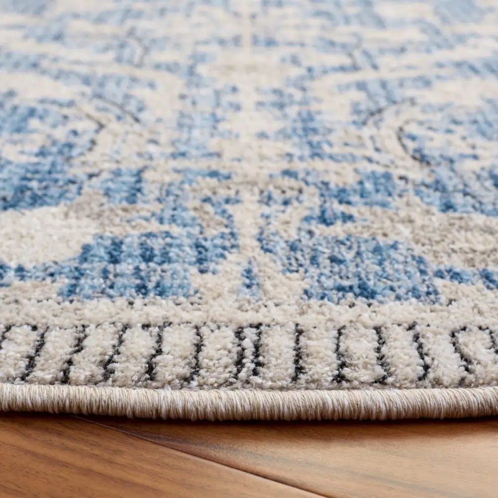 Safavieh Grove 6'-7" x 6'-7" Rug in Blue / Ivory