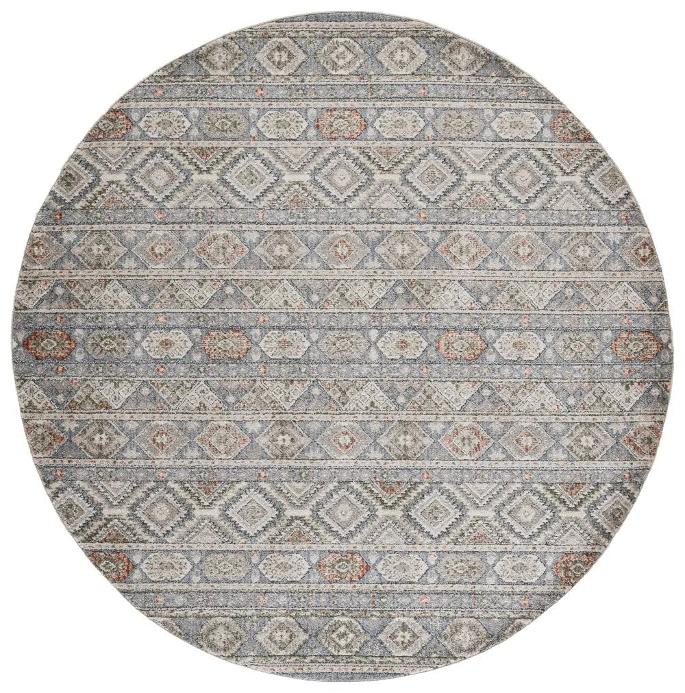 Safavieh Grove 6'-7" x 6'-7" Rug in Blue / Ivory