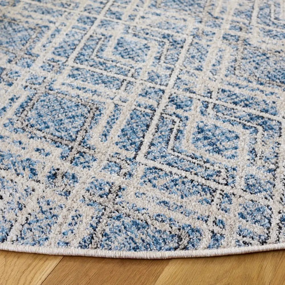 Safavieh Grove 6'-7" x 6'-7" Rug in Blue / Ivory