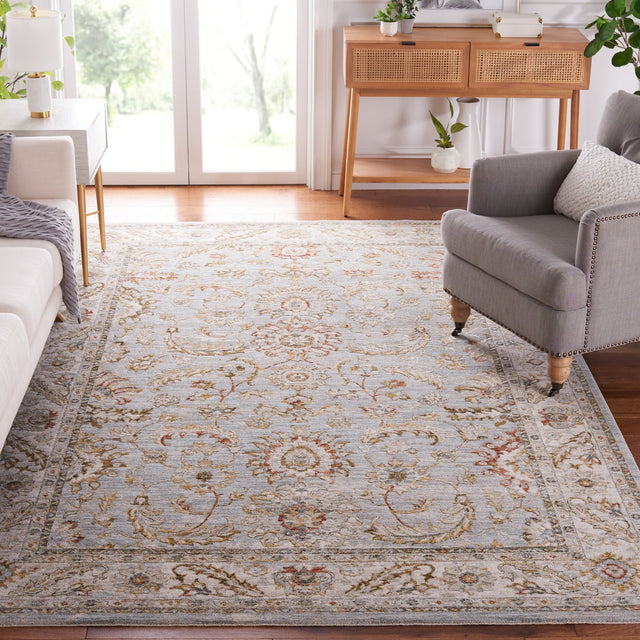 Safavieh Hamilton Hlt108M Blue/Gold Rug - Safavieh - hlt108m - 4