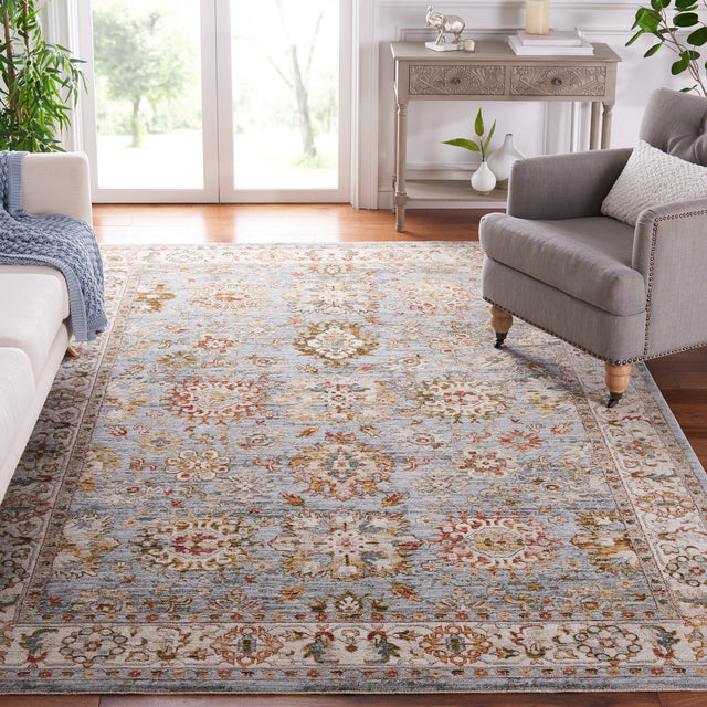 Safavieh Hamilton Hlt112M Blue/Ivory Rug - Safavieh - hlt112m - 4