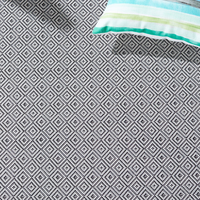 Safavieh Hampton Htn230G Grey/Black Rug - Safavieh - htn230g - 4