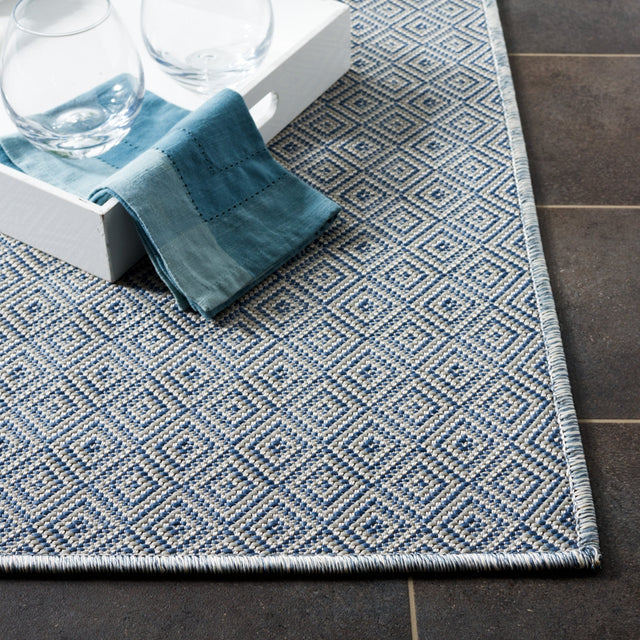 Safavieh Hampton Htn230L Grey/Blue Rug - Safavieh - htn230l - 4