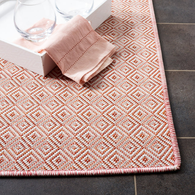 Safavieh Hampton Htn230S Terracotta/Ivory Rug - Safavieh - htn230s - 4