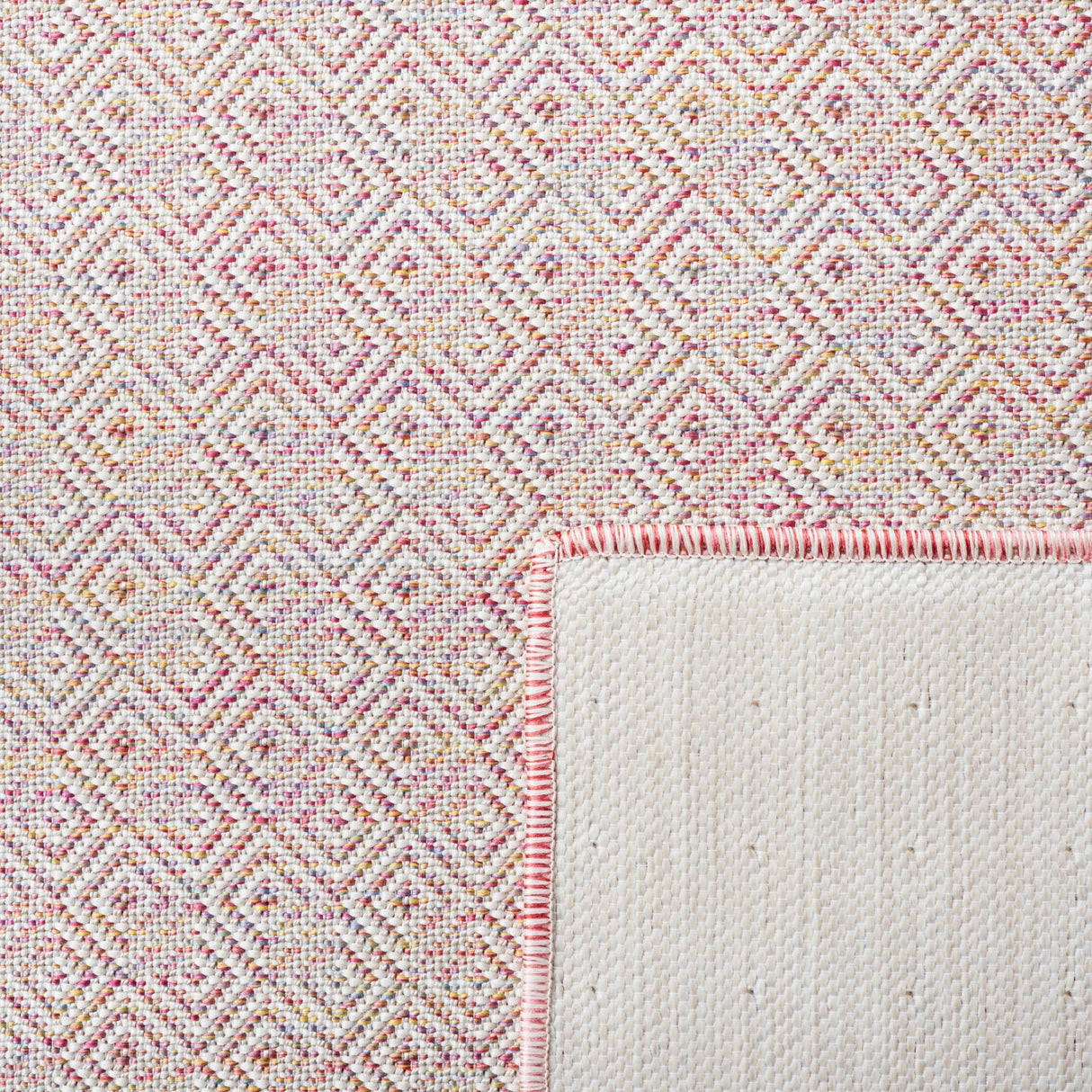 Safavieh Hampton Htn230V Light Pink/Multi Rug - Safavieh - htn230v - 4