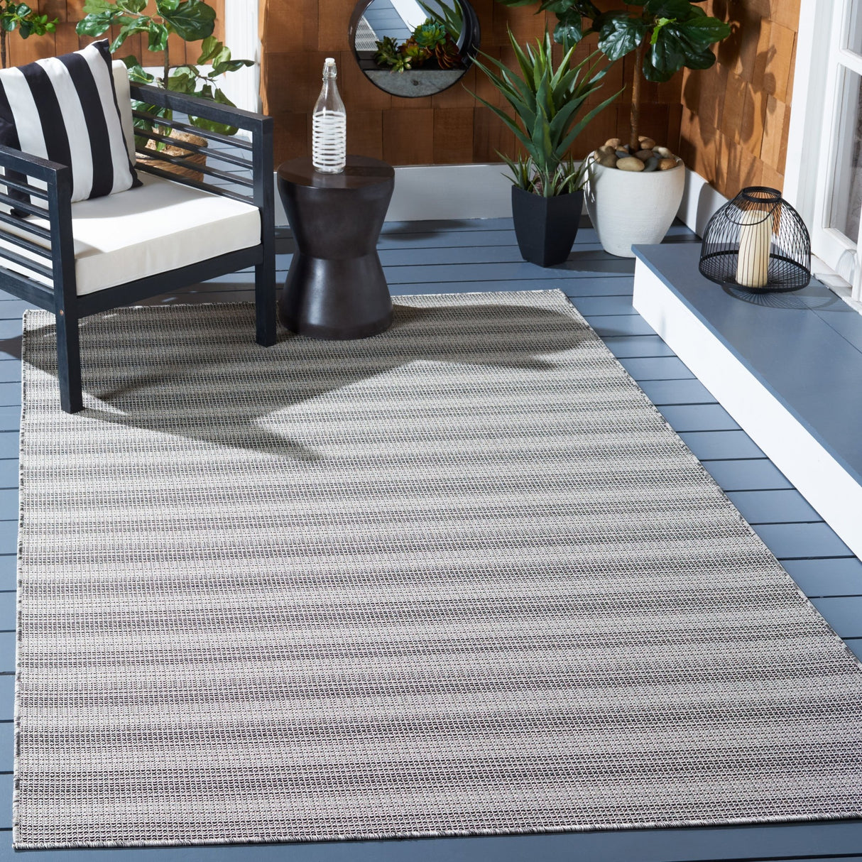 Safavieh Hampton Htn231G Black/Grey Rug - Safavieh - htn231g - 4